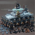 Germany WW2 Commando LT-38 tank Toy Minifigures Block Toys