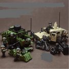 SWAT Specia Force Military Hummer Military Set Minifigures Block Toys