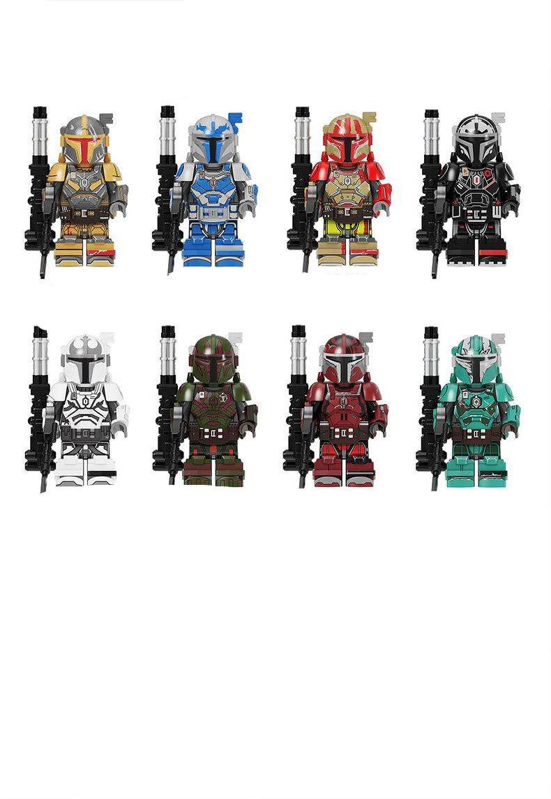 Heavy Infantry Mandalorian Star Wars Minifigures Block Toys