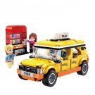 City Yellow taxi City Set Minifigures Block Toys