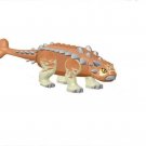 Brown Ankylosaurus Dinosaur Minifigures Block Toys