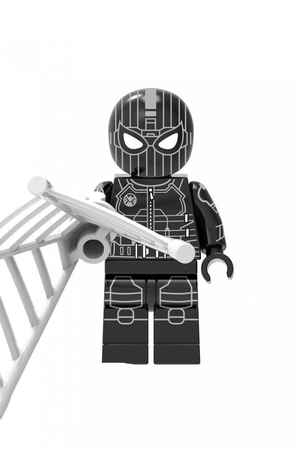 Stealth Suit Spider-Man Spider-Man Minifigures Block Toys