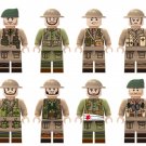 British Army Band of Brothers World War II Sets Minifigures Block Toys