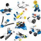 Fire Brigade Fireman Fire Truck Unmanned drone Fire station Set Minifigures Toys