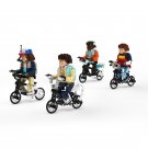 Stranger Things Character Bicycle TV Sets Minifigures Block Toys