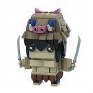 Hashibira Inosuke Big head Demon Slayer Minifigures Block Toys