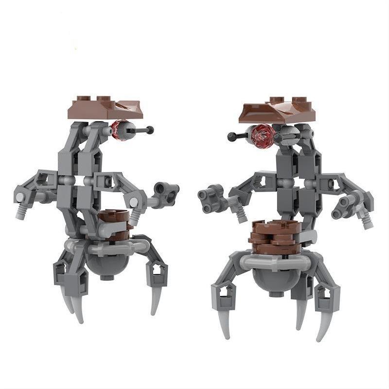 2pcs Destroyer droid Droideka Star Wars Set Minifigures Block Toys