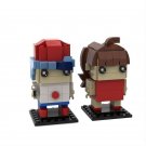 Boyfriend Girlfriend Big head Friday Night Funkin Set Minifigures Block Toys