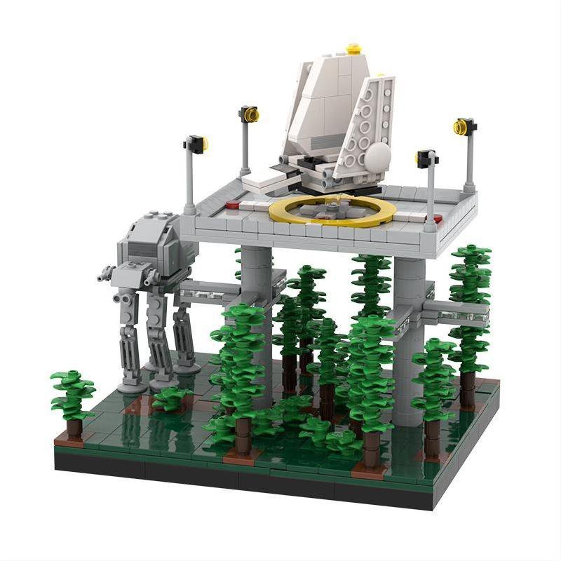 Star Wars Empire Warship AT-AT base building block Toy Minifigures Block Toys