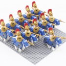 11pcs Greece Heavy Knights Medieval Knights Set Minifigures Block Toys