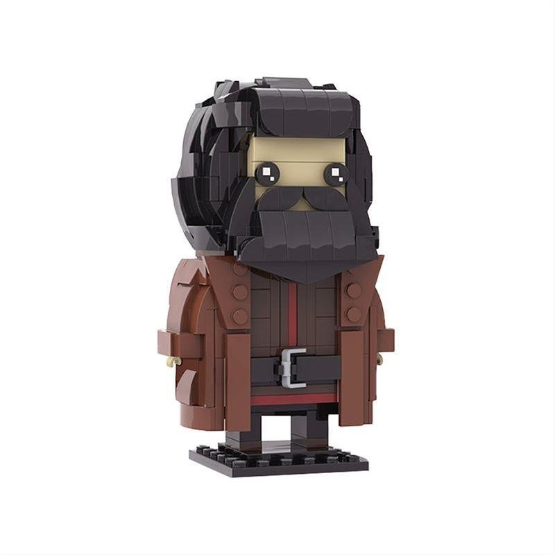 Rubeus Hagrid Big head Harry Potter Minifigures Block Toys