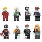 Zombie Star-Lord Okoye Happyy Hogan Agentb 13 Zombie Super Heroes Set Minifigure