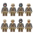 Skeleton Specia Force Military Specia Force Sets Minifigures Block Toys