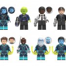 Minn-Erva Yon-Rogg Bron-Char Att-Lass Super Heroes movie Set Minifigures Toys