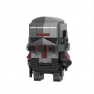 The Bad Batch Hunter Big head Star Wars Minifigures Block Toys