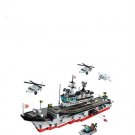 Britain Queen Elizabeth-class aircraft carrier Military Sets Minifigures Toys