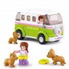 Dog Dog Station Wagon City truck Sets Minifigures Block Toys