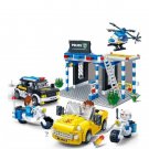 Police Office Helicopter car Police motorcycle City Police Sets Minifigures