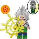 Son Goku Grey Hair Dragon Ball Super Z WM Minifigure Block Toys