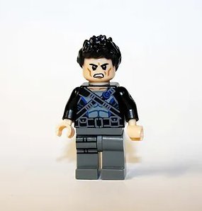 Agent 17 Dick Grayson Spyral DC Comic Minifigure Block Toys