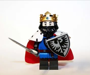 King Falcon Knight Castle Soldier Minifigure Block Toys