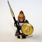 Golden Samurai Warrior Guard Armored Knight Soldier Minifigure Block Toys