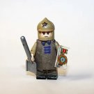 Russian Cold War Laborer Military Minifigure Block Toys