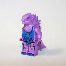 Godzilla Purple Monster Horror Minifigure Block Toys