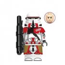 Shock Airborne Paratrooper Clone Trooper Star Wars Minifigure Block Toys