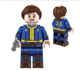 Lucy MacLean Fallout Video Game TV Show Minifigure Block Toys