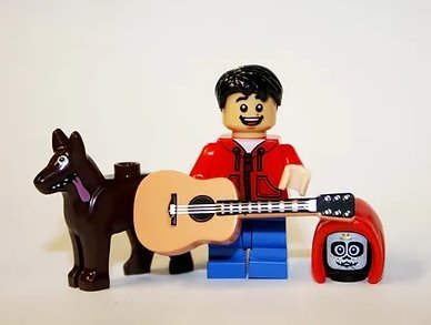 Miguel Coco Disney Cartoon Minifigure Block Toys