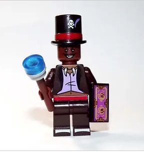 Dr. Facilier Disney Cartoon The Princess And The Frog Minifigure Block Toys