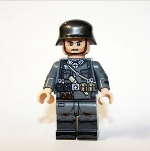 German SS Waffen WW2 Army Minifigure Block Toys
