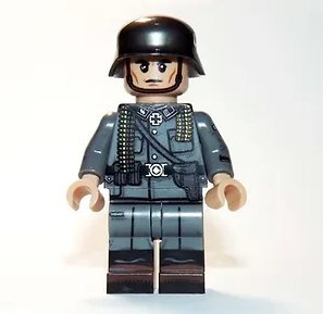 German SS Ammo Belt WW2 Army Minifigure Block Toys