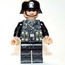 German SS Deathshead Totenkopf WW2 Army Minifigure Block Toys