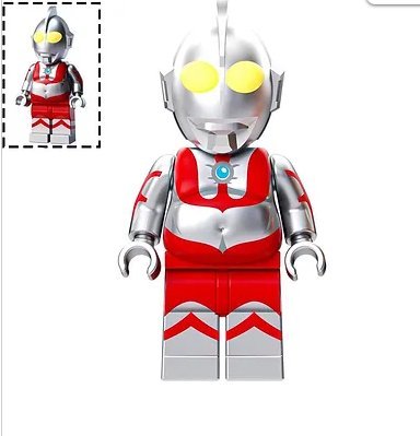 Ultra-Man Fat Minifigure Block Toys