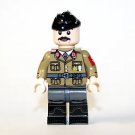 German SA Officer Nazi Brown Shirt WW2 Army Minifigure Block Toys