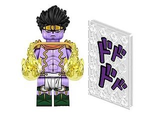 Star Platinum JoJo's Bizarre Adventure Cartoon Anime Minifigure Block Toys