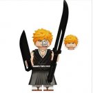 Ichigo Kurosaki V3 Cartoon TV Show Anime Bleach Minifigure Block Toys
