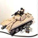 German Panzer Military Tank WW2 Army with 2 Minifigure Block Toys