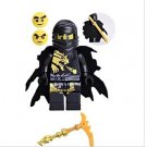 Cole Ninjago DX Dragon Suit Minifigure Block Toys