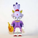 Blaze the Cat Sonic Hedgehog Movie Minifigure Block Toys