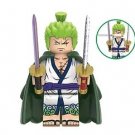 Roronoa Zoro One Piece Cartoon TV Show Anime Minifigure Block Toys