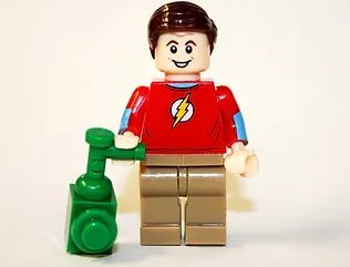 Sheldon Big Bang Theory TV Show Minifigure Block Toys
