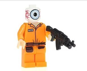 Big Eye Stan Arkham Batman DC Comic Minifigure Block Toys