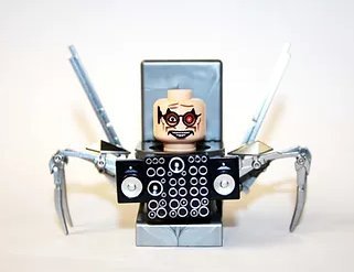 Dr. Toilet Man Titan Large Skibidi Cartoon Minifigure Block Toys
