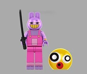 Jax The Amazing Digital Circus Cartoon Minifigure Block Toys