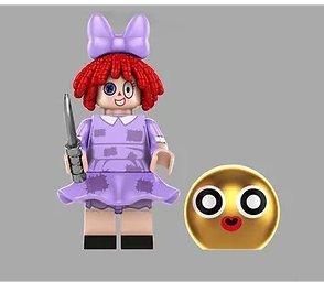Raghata The Amazing Digital Circus Cartoon Minifigure Block Toys