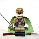 Japanese Army WW2 Officer Minifigure Block Toys