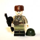 Russian Infantry subgunner WW2 Minifigure Block Toys